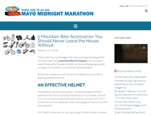 Tablet Screenshot of mayomidnightmarathon.ca